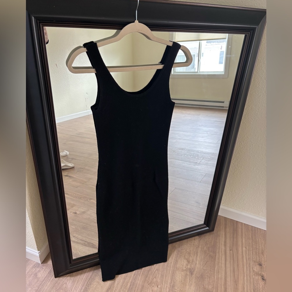 Simple black dress